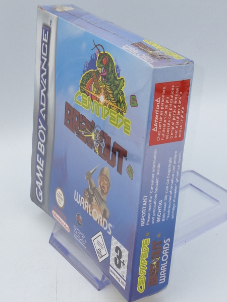 3 in 1: Centipede, Breakout & Warlords - NEU